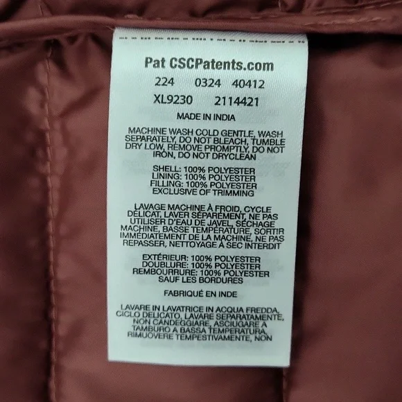 Columbia Womens XS Chestnut Clearing Jacket Regular Fit Omni-Shield Puffer NEW - Picture 6 of 13